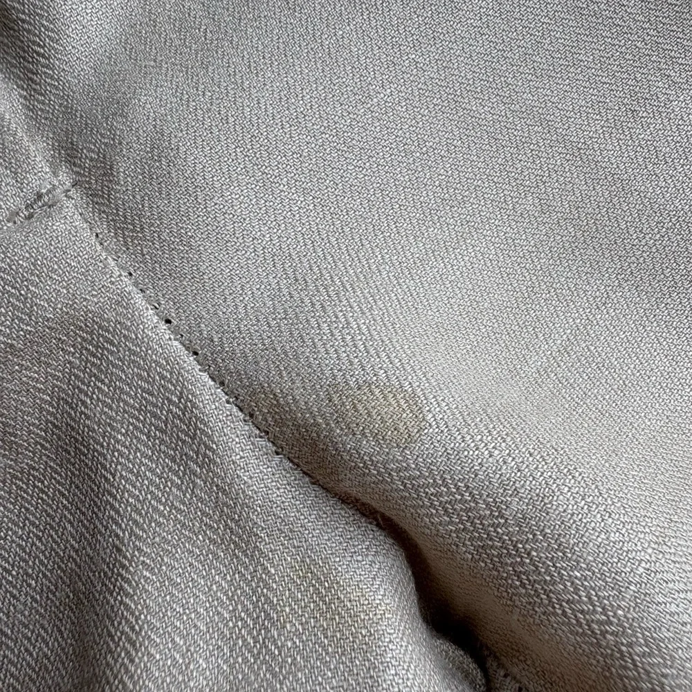Vintage United Colors Of Benetton Cream Wide Leg Pants - Picture 5 of 12